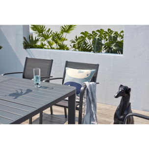 Salon de jardin aluminum 8 places MADA