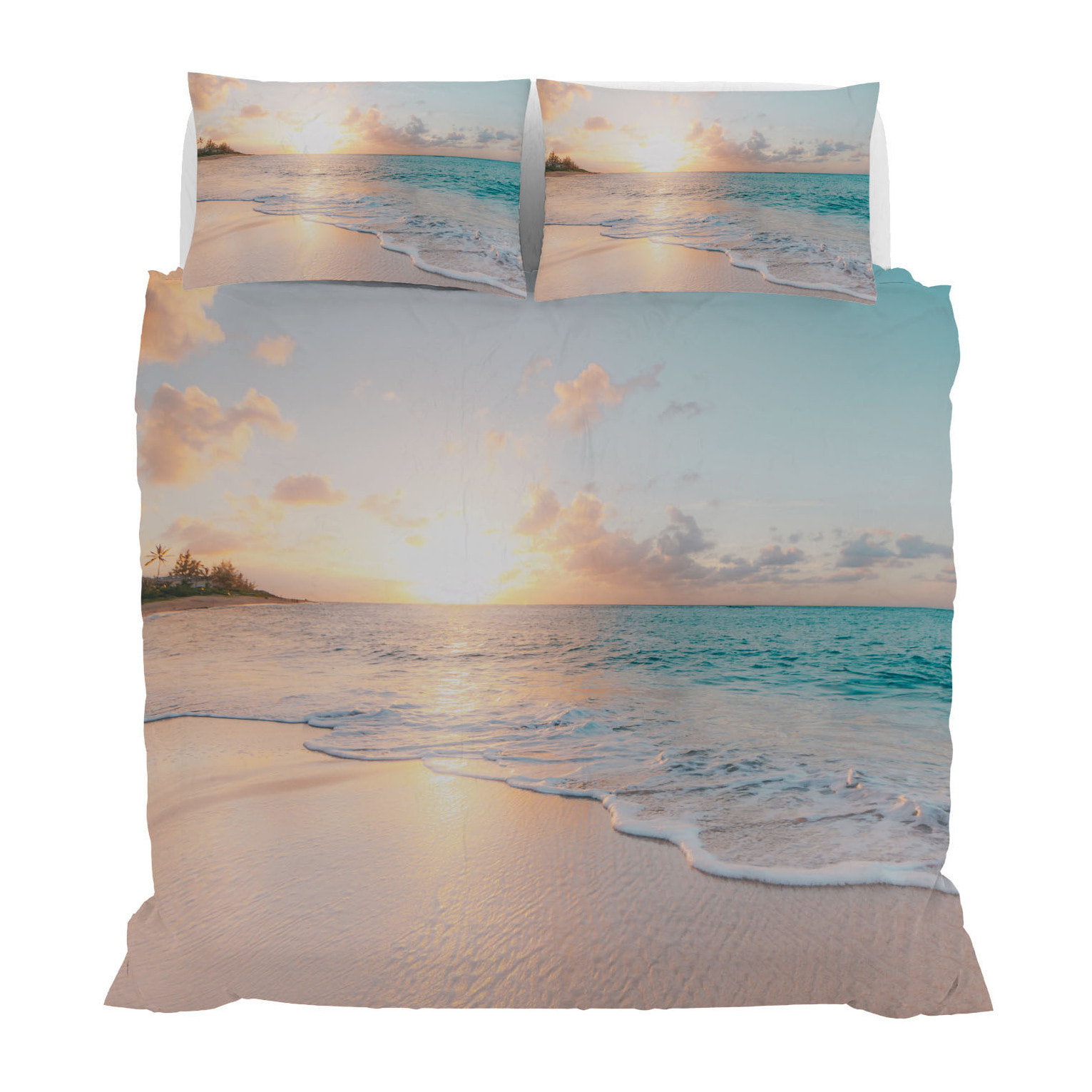 PARURE COPRIPIUMINO GOODNIGHT - STAMPA DIGITALE 100% Microfibra