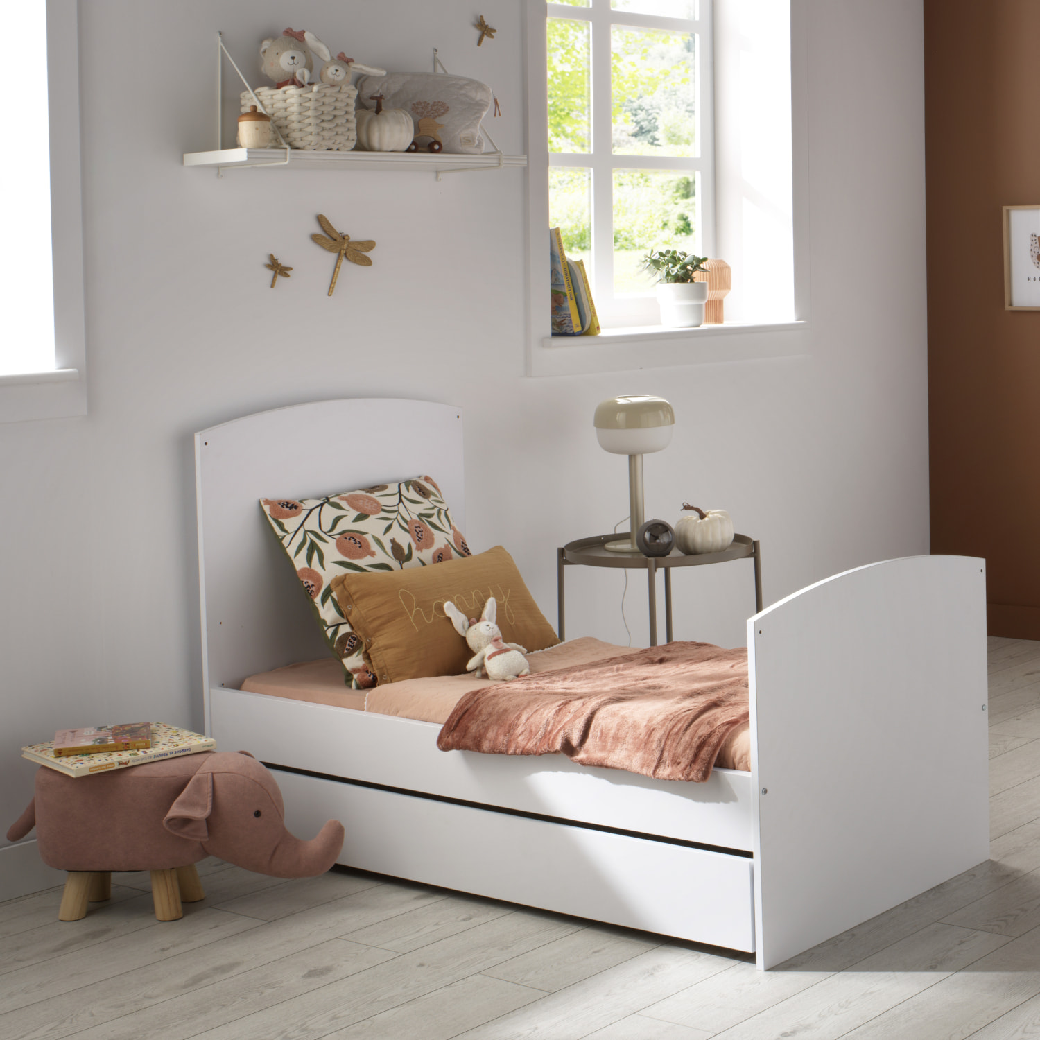 Lit bébé évolutif 70x140 - Little Big Bed - têtes de lit panneaux