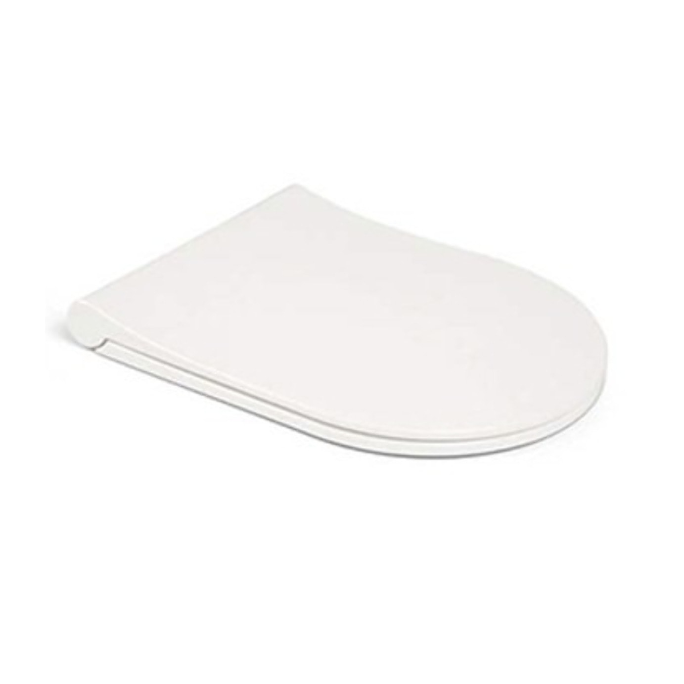 Pack WC Bati-support Geberit Duofix + WC sans bride Lucco Avva + Abattant softclose + Plaque blanche (AvvaGeb3)