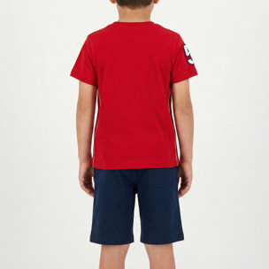 Set t-shirt e bermuda jersey