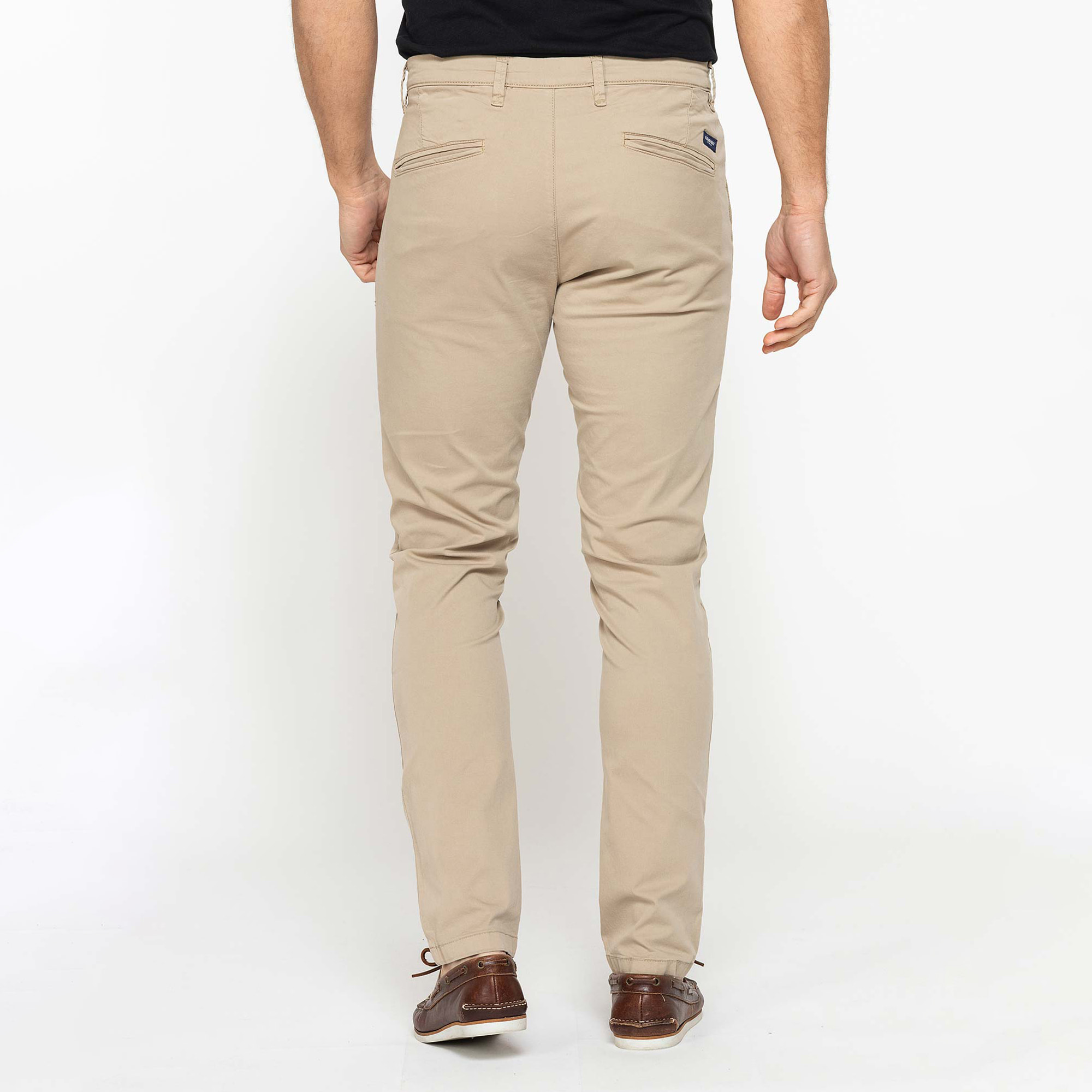 PANTALONE CHINO MOD. 617 IN GABARDINA ELASTICIZZATA