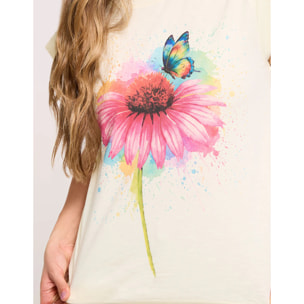 Camiseta Manga Corta Amarillo - Bloomora
