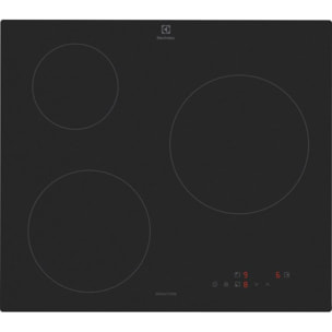 Plaque induction ELECTROLUX LIB60320CL Matt - Finition Noir Mat 3 foyers