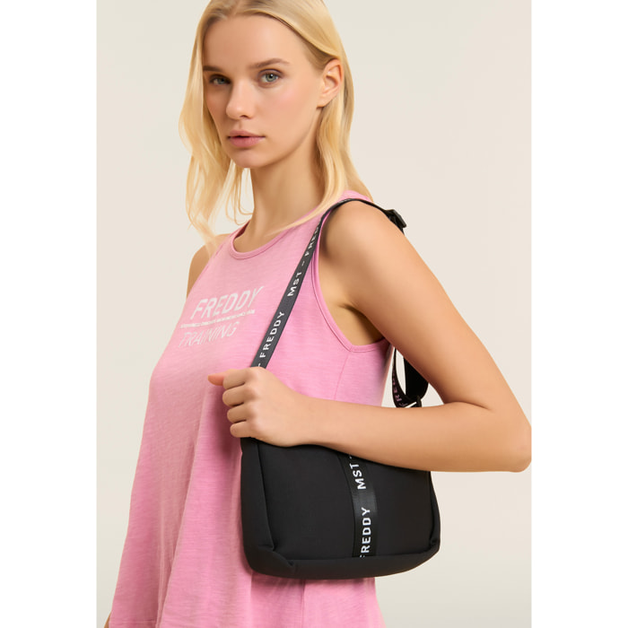 Borsa a tracolla in neoprene con logo FREDDY MST