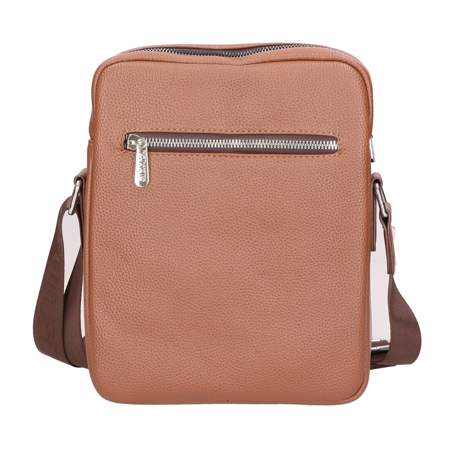 Borsa a tracolla uomo - Modello False - 100% pelle PU - 20.0 x 24.0 x 6.0 cm