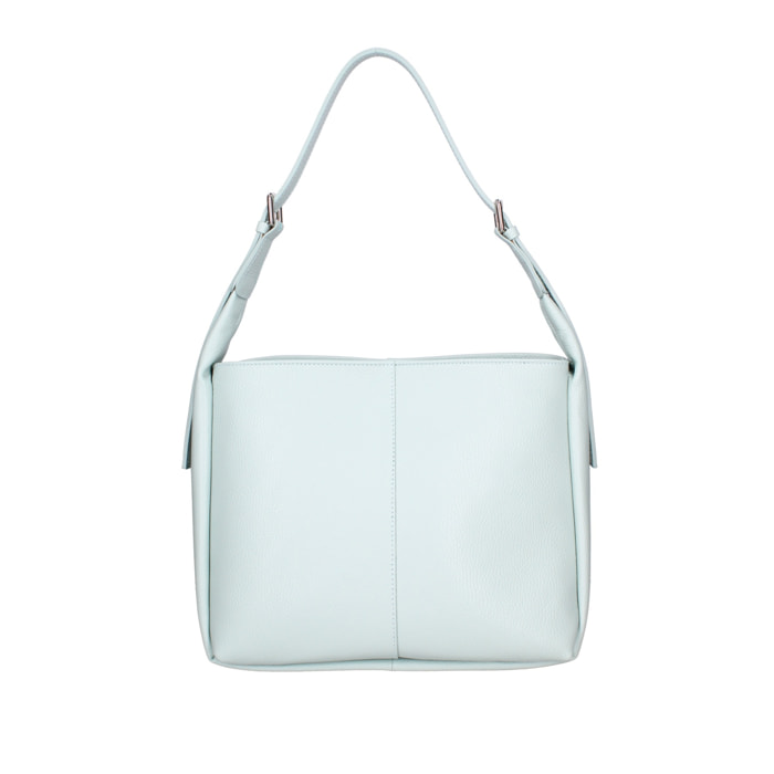 Borsa a spalla da donna - Modello False - Misto pelle e tessuto - 31.0 x 26.0 x 14.0 cm