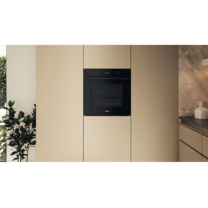 Four encastrable fonction vapeur WHIRLPOOL WOI7A8FPT1SBAF - Pyrolyse - Chaleur tournante - Combiné vapeur - Porte froide