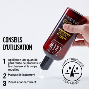 3-en-1 Gingembre Thé - Shampooing 3en1 Revitalisant et Hydratant 450 ml