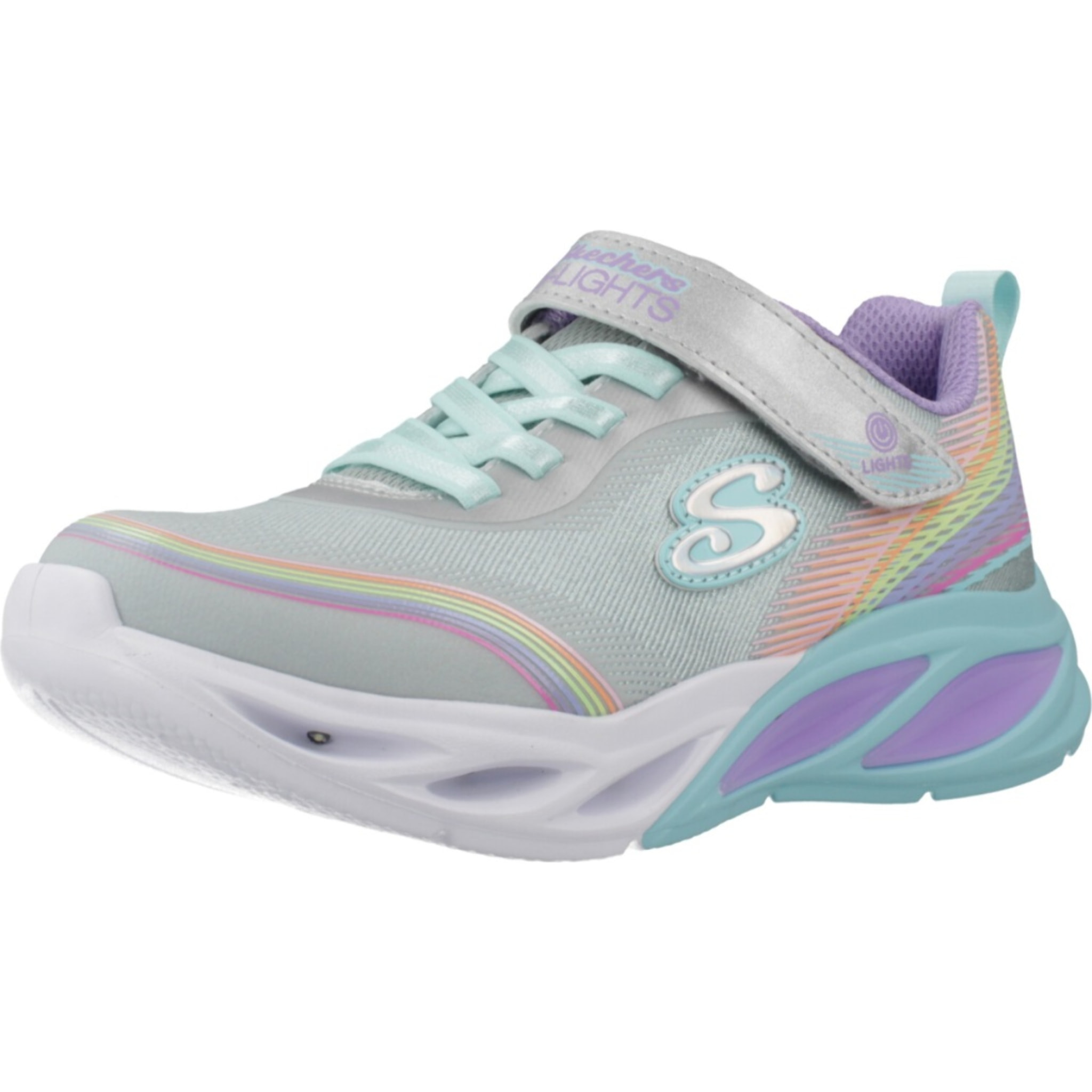 Zapatillas Niña Cosmic Glow Rainbow Azul