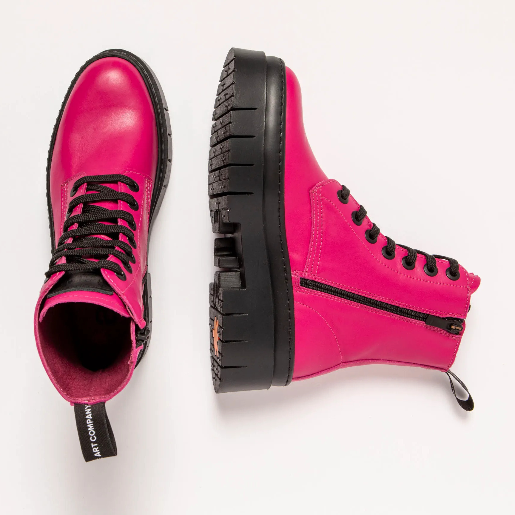 Botines 1953 NAPPA FUXIA/AMBERES color Fuxia