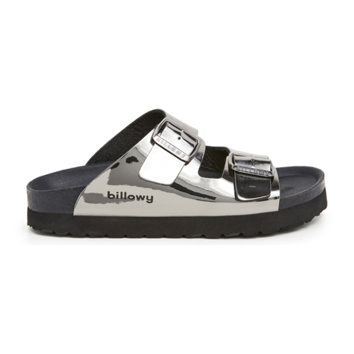 SANDALO CON ZEPPA BILLOWY GRIGIO