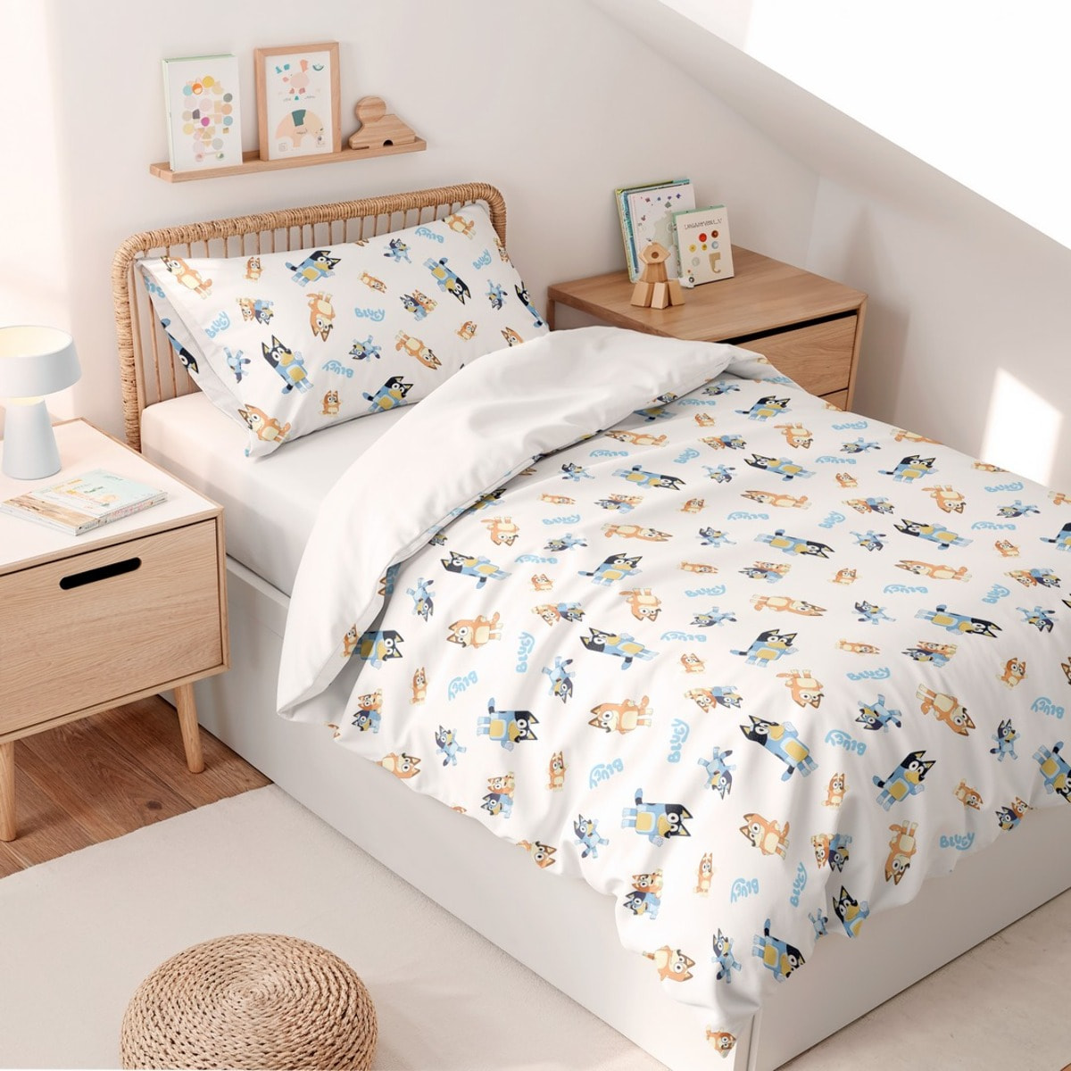 Funda nordica BLUEY + funda almohada 65x65