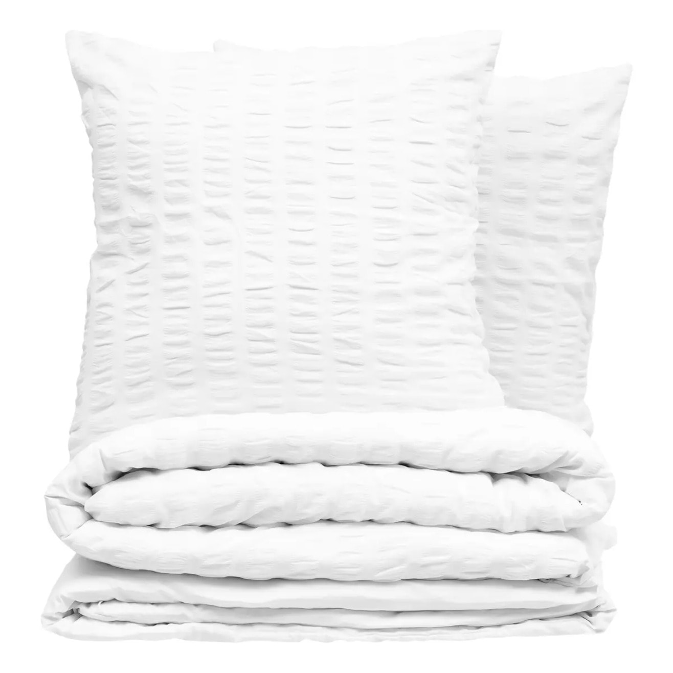 Parure de lit "Irhia" 260x240cm blanc