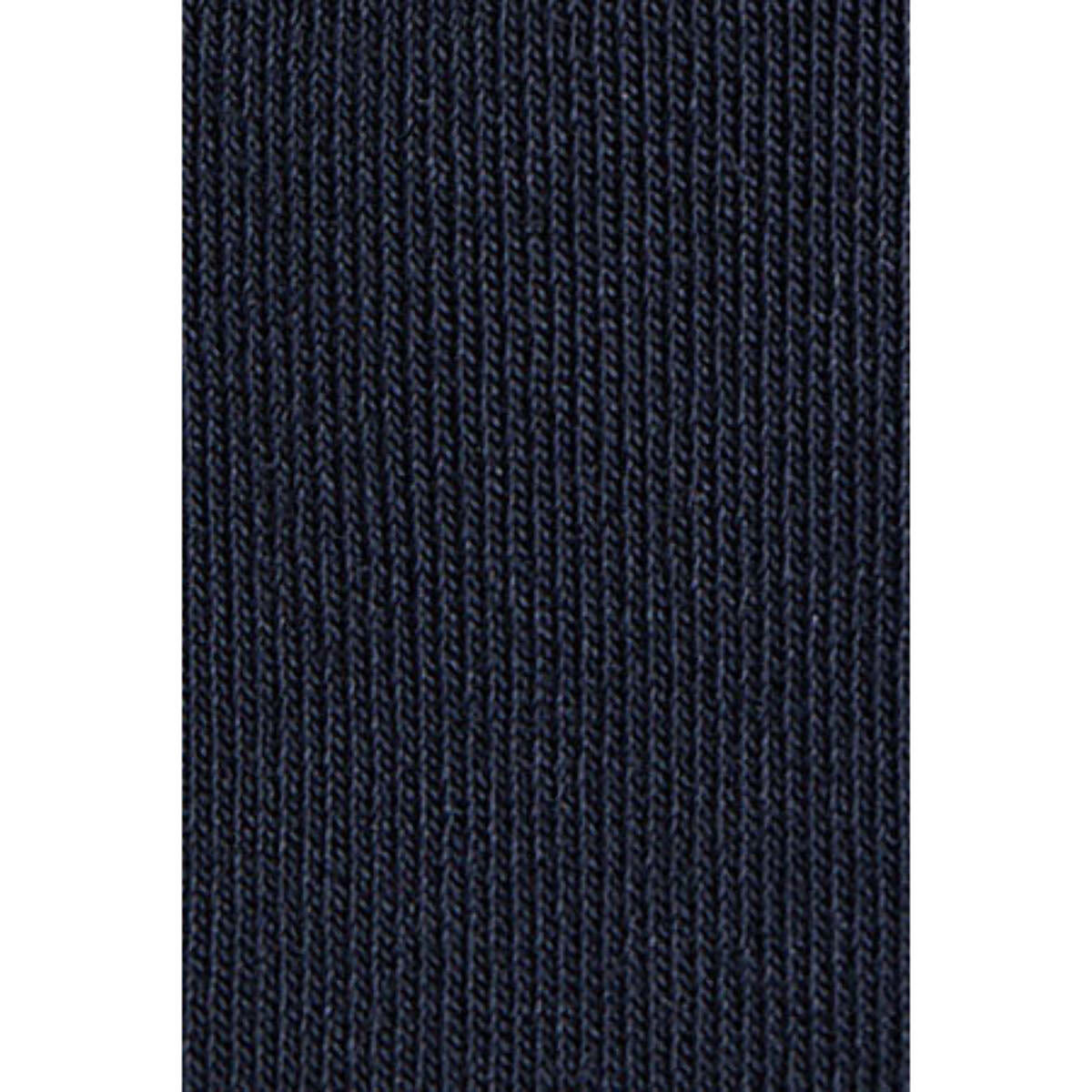 Pack hombre de tres pares de calcetines azul marino con logo Rigby Go