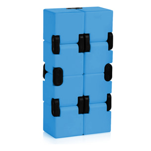 DAM Infinity Cubo Antistress 4x4x4 Cm. Colore blu