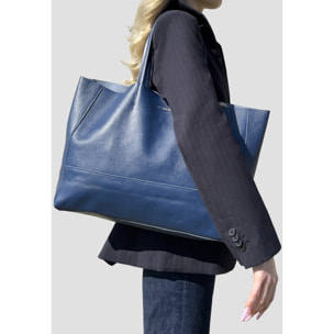 Borsa a Mano Shopper a Spalla da Donna in Pelle Dollaro