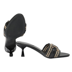 Sandali con accessorio - tacco 6,5 cm