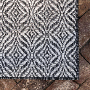 Tapis extérieur tissé kilim rectangle JADE