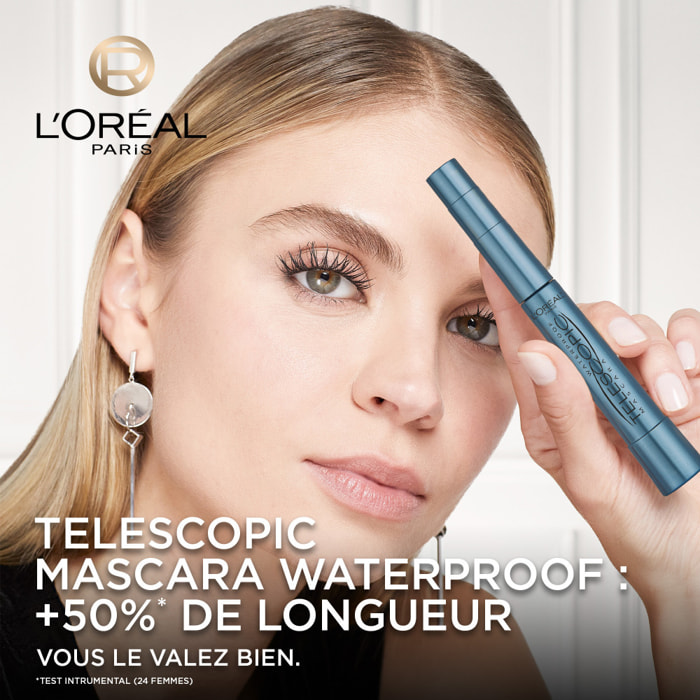 L'Oréal Paris Mascara Telescopic Noir Waterproof 8.4ml