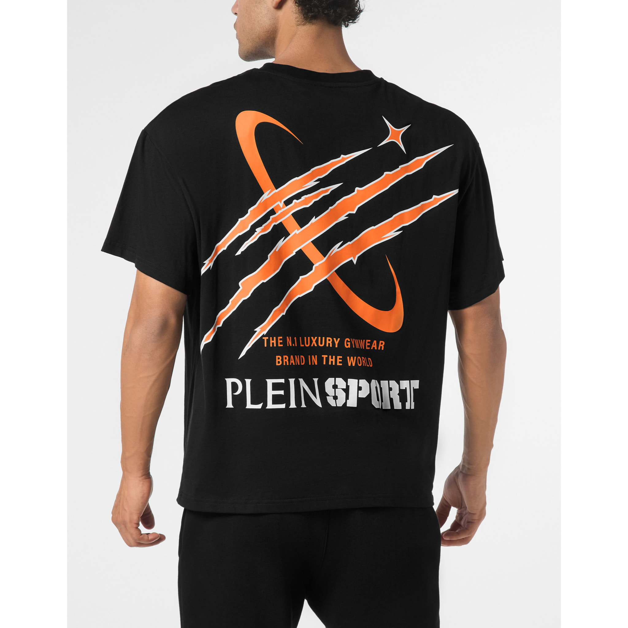 PLEIN SPORT T-Shirt Round Neck Ss SCRATCH