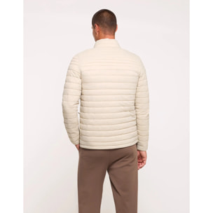Chaqueta Beige Piedra Acolchada - Kea
