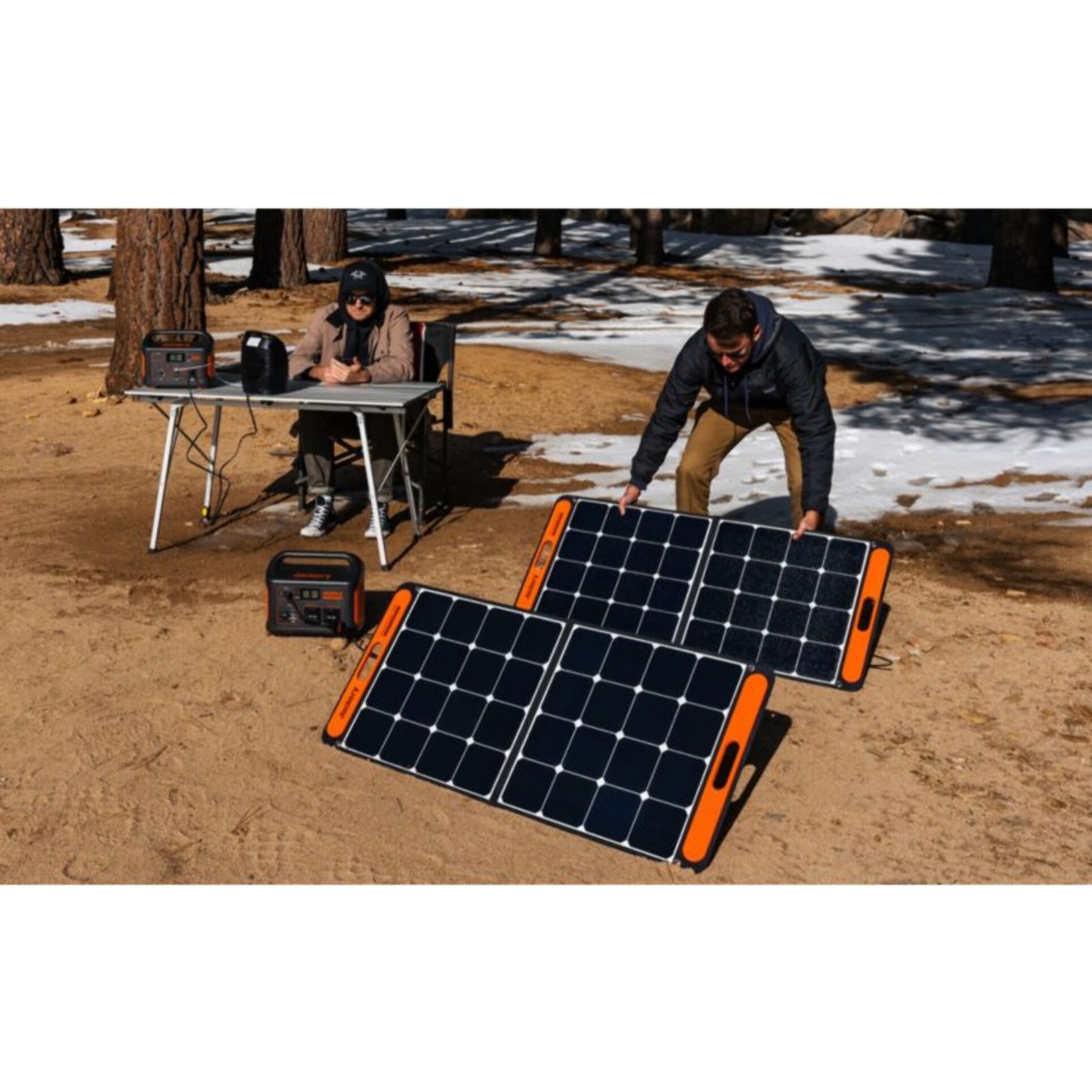 Panneau solaire JACKERY portable 100W Solarsaga