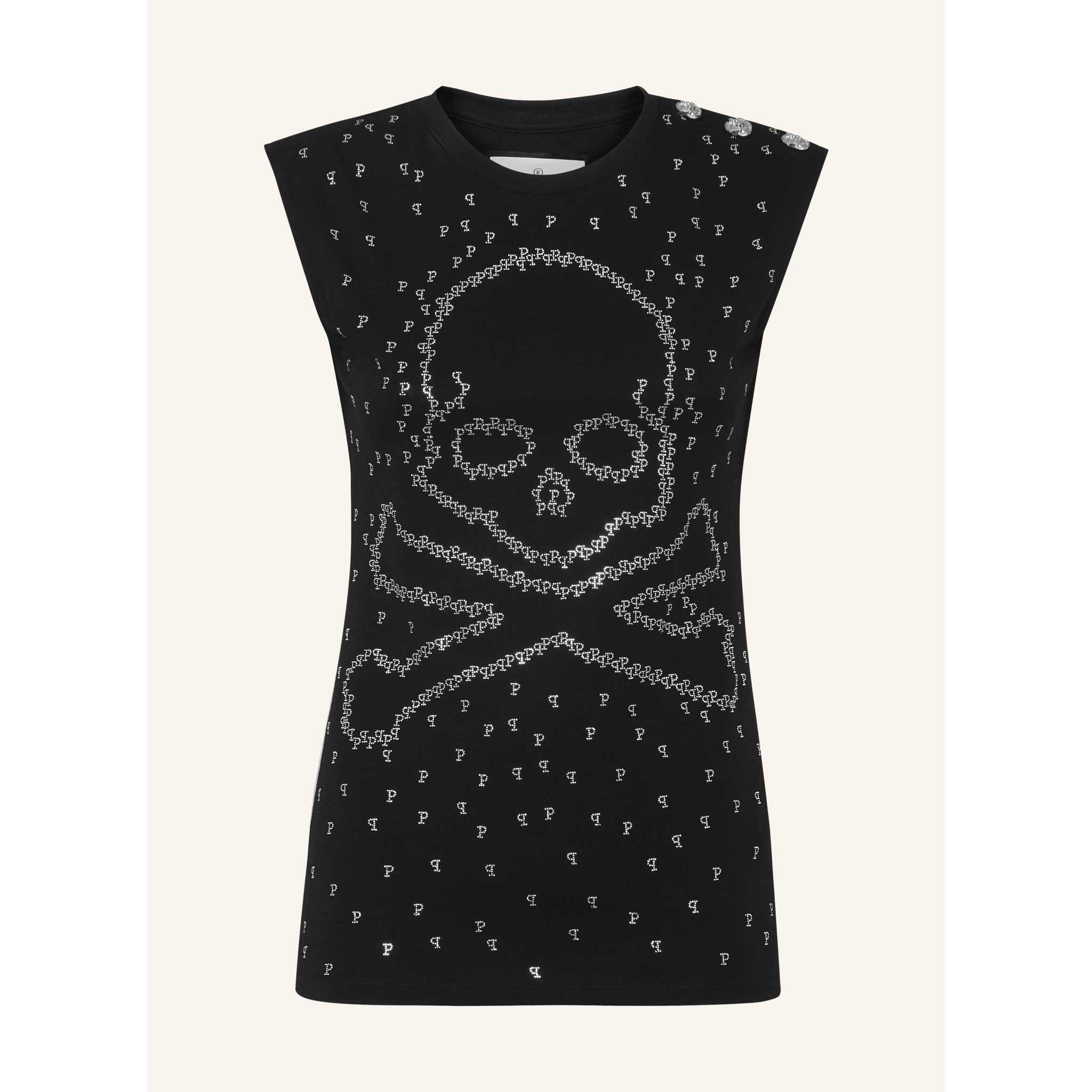 PHILIPP PLEIN Camiseta de tirantes SKULL&BONES