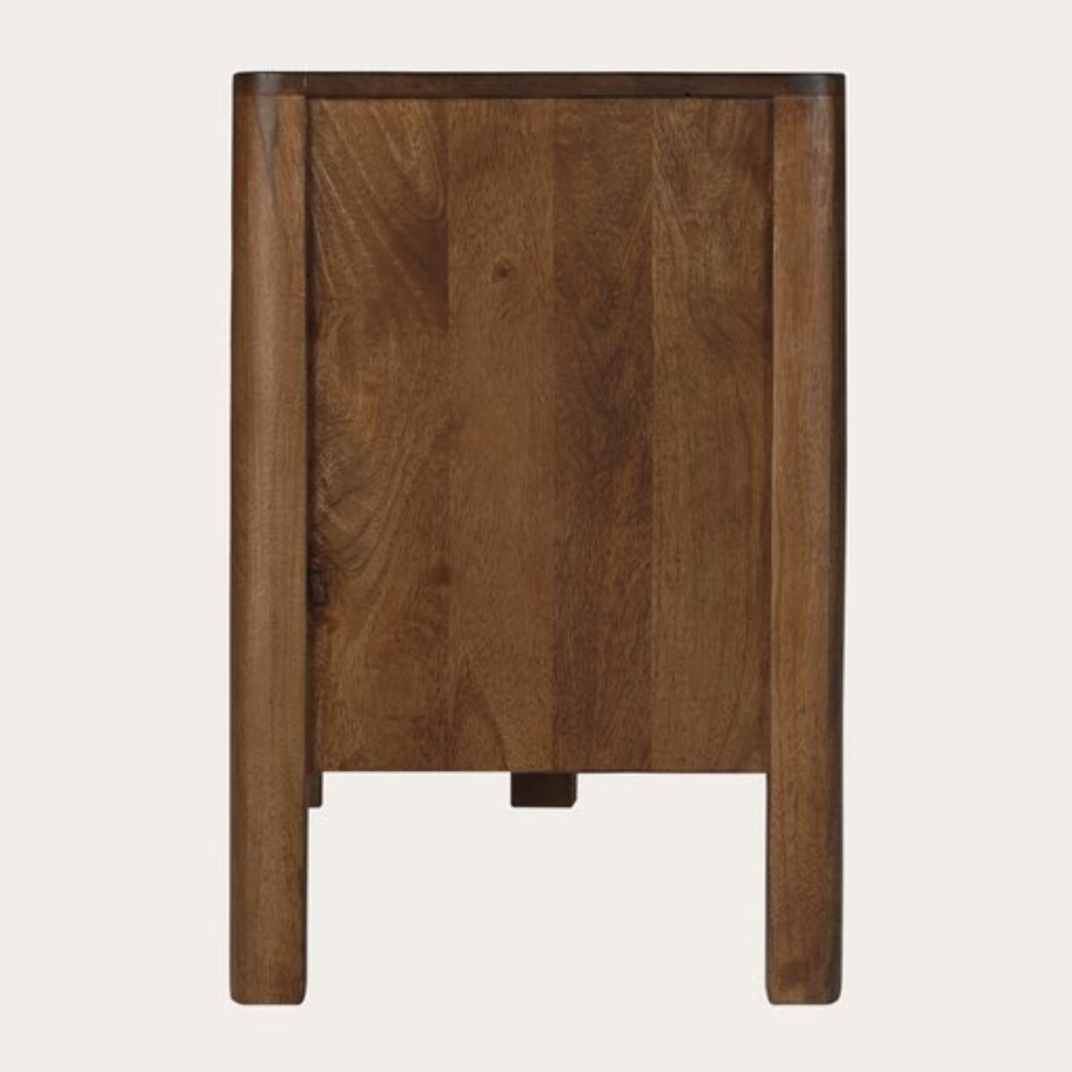 Meuble tv Capri -bois massif de mangue-couleur noyer 150 x 60 x 40 cm