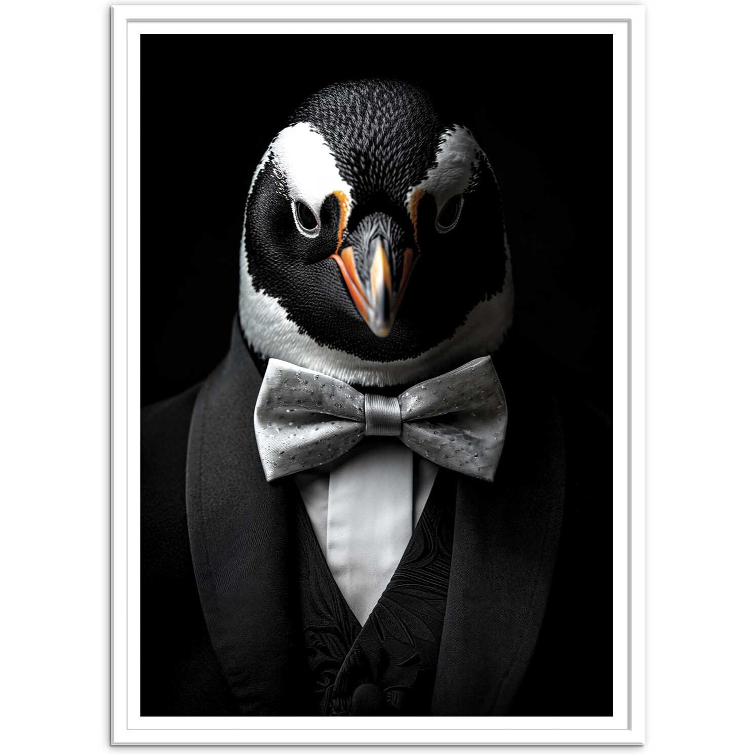 Affiche - Pinguin Wild Suits - Philippe Hugonnard