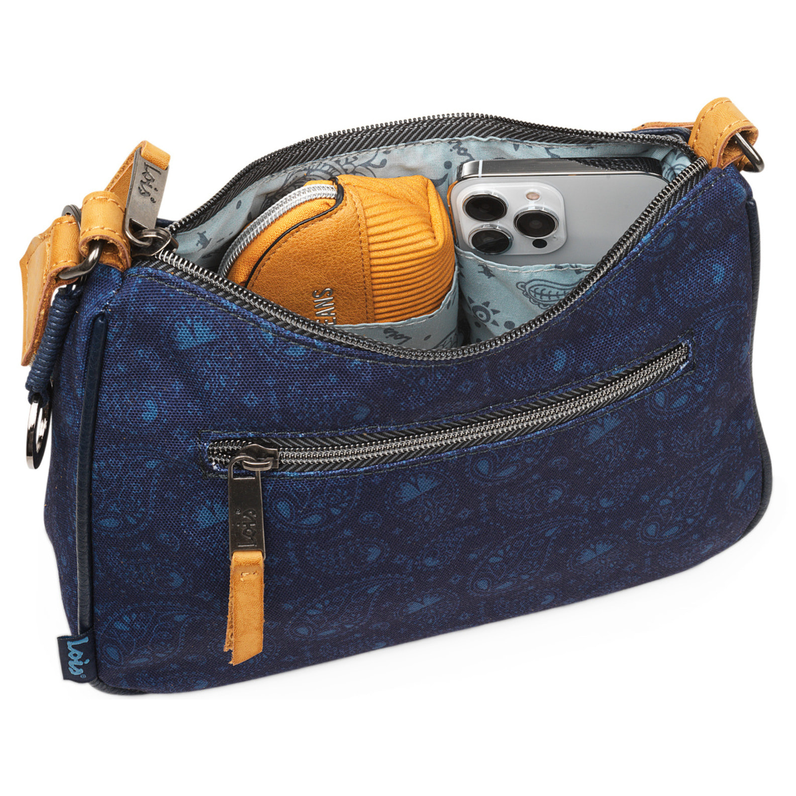 Bolso Bandolera Mujer Sint/Pu Lois Venice Azul