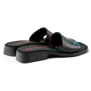 Sandalias - CAMPER Dana Twins - Negro - Cuero liso