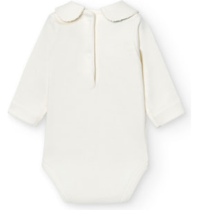 Body bebé manga larga cuello elegante