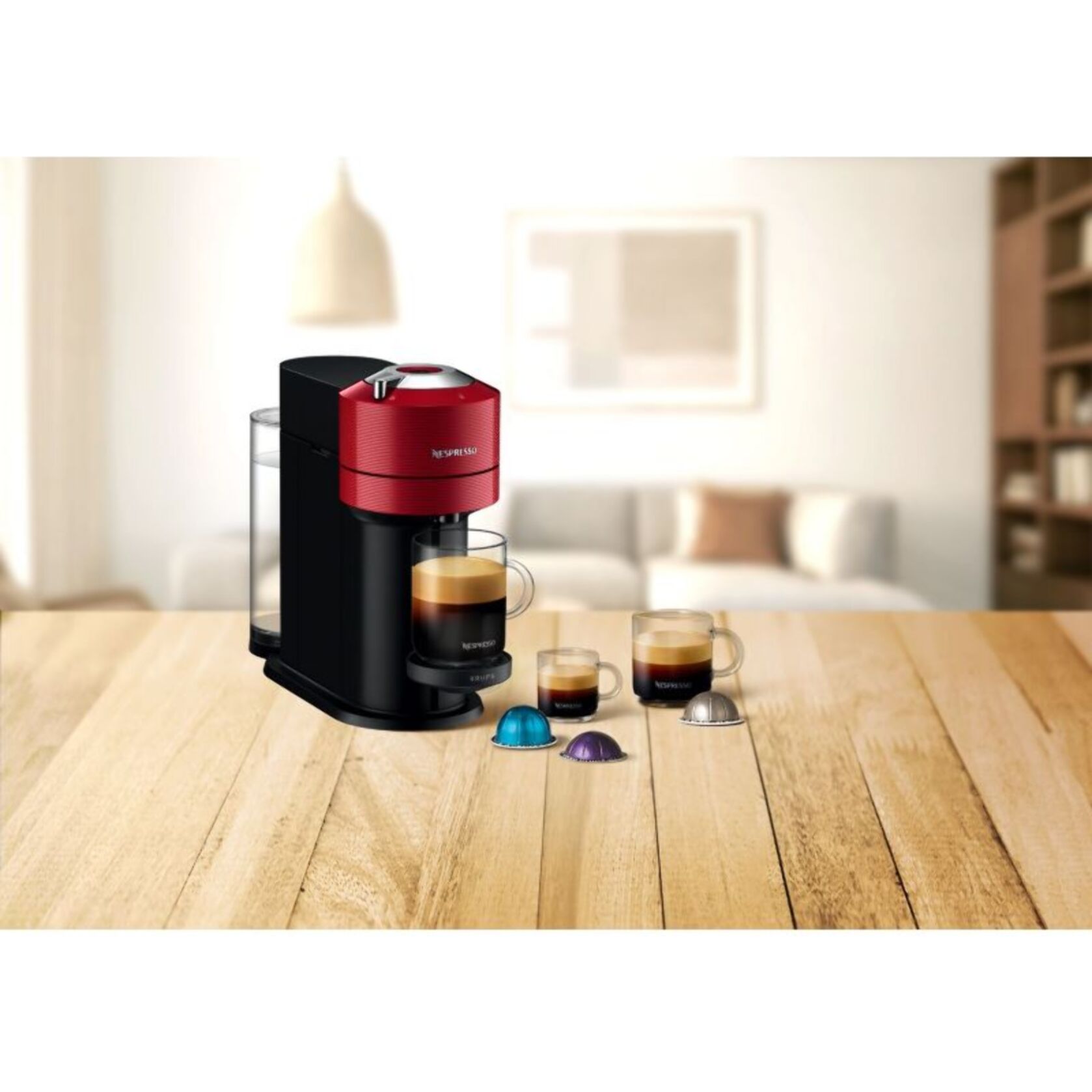 Nespresso KRUPS Vertuo NEXT ROUGE YY4296FD