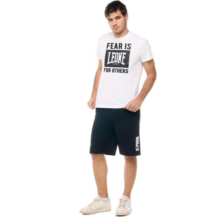 Camiseta de manga corta hombre Leone B&W