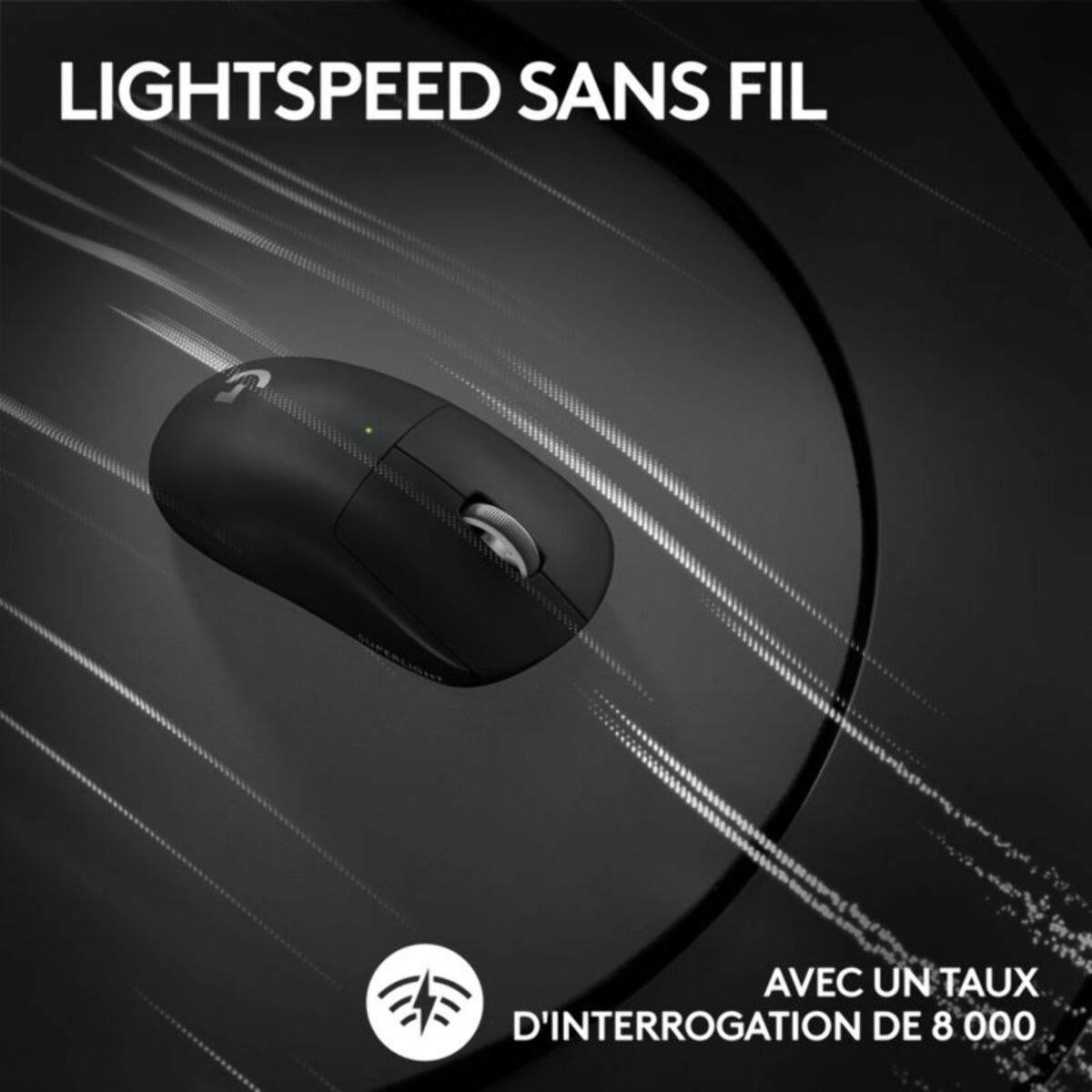 Souris Gamer Sans Fil LOGITECH G PRO X SUPERLIGHT 2 LIGHTSPEED Noir