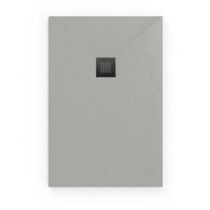 Receveur de douche rectangulaire SAT 100x90 cm noir (SATALEK10090)