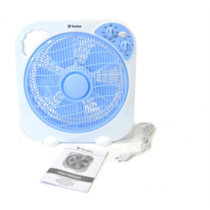 Ventilador de sobremesa o suelo portatil con temporizador VENTY PANDORA PURLINE