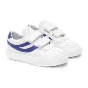 Sneakers Superga Bambino/a Grigio 2846 Kids Seattle Straps Vegan Material