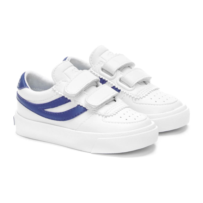 Sneakers Superga Bambino/a Grigio 2846 Kids Seattle Straps Vegan Material