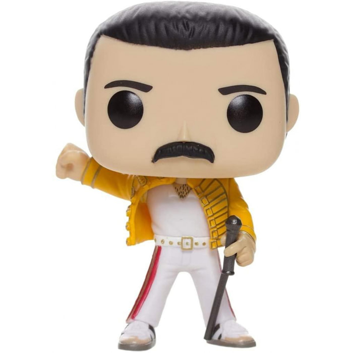 Queen Funko POP Musica Vinile Figura Freddie Mercury Wembley 1986 9 cm