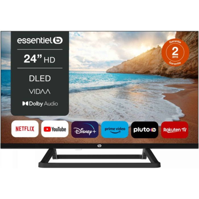 TV LED ESSENTIELB 24DLED544 (2025) 24" (60 cm) - Smart TV