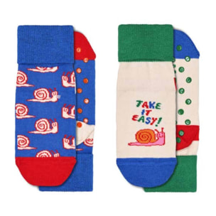 Calcetines kids antideslizantes 2 pack take it easy