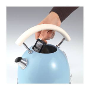 Bouilloire ARIETE vintage bleue 1.7l