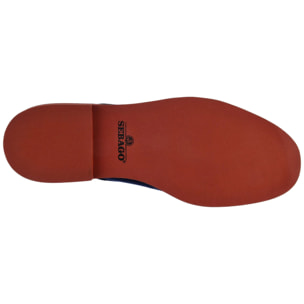 Scarpe allacciate Sebago Uomo Blu HARVARD CANVAS