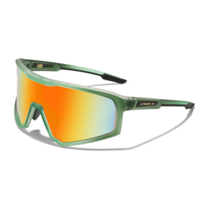 Gafas de Sol Hurricane Grad Green / Orange D.Franklin