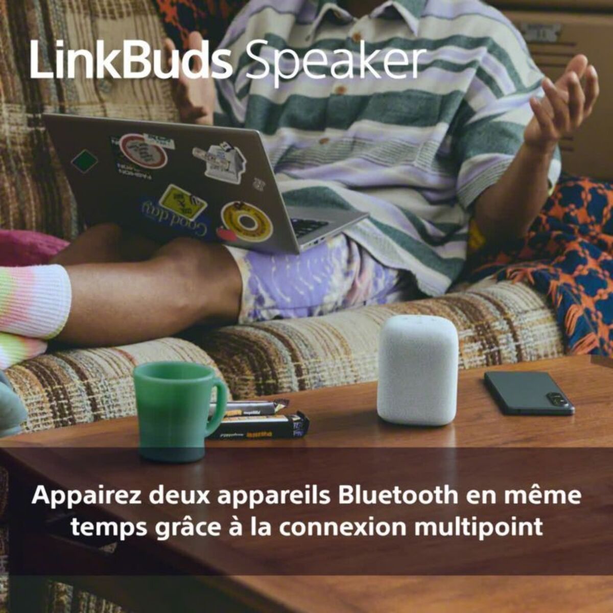 Enceinte portable SONY LINKBUDS Speaker Noire