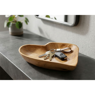 S/TASCHE KIHA IN TEAK RIC. CM 27X29X4 (PEZZI UNICI - NON RIP. IN SERIE)