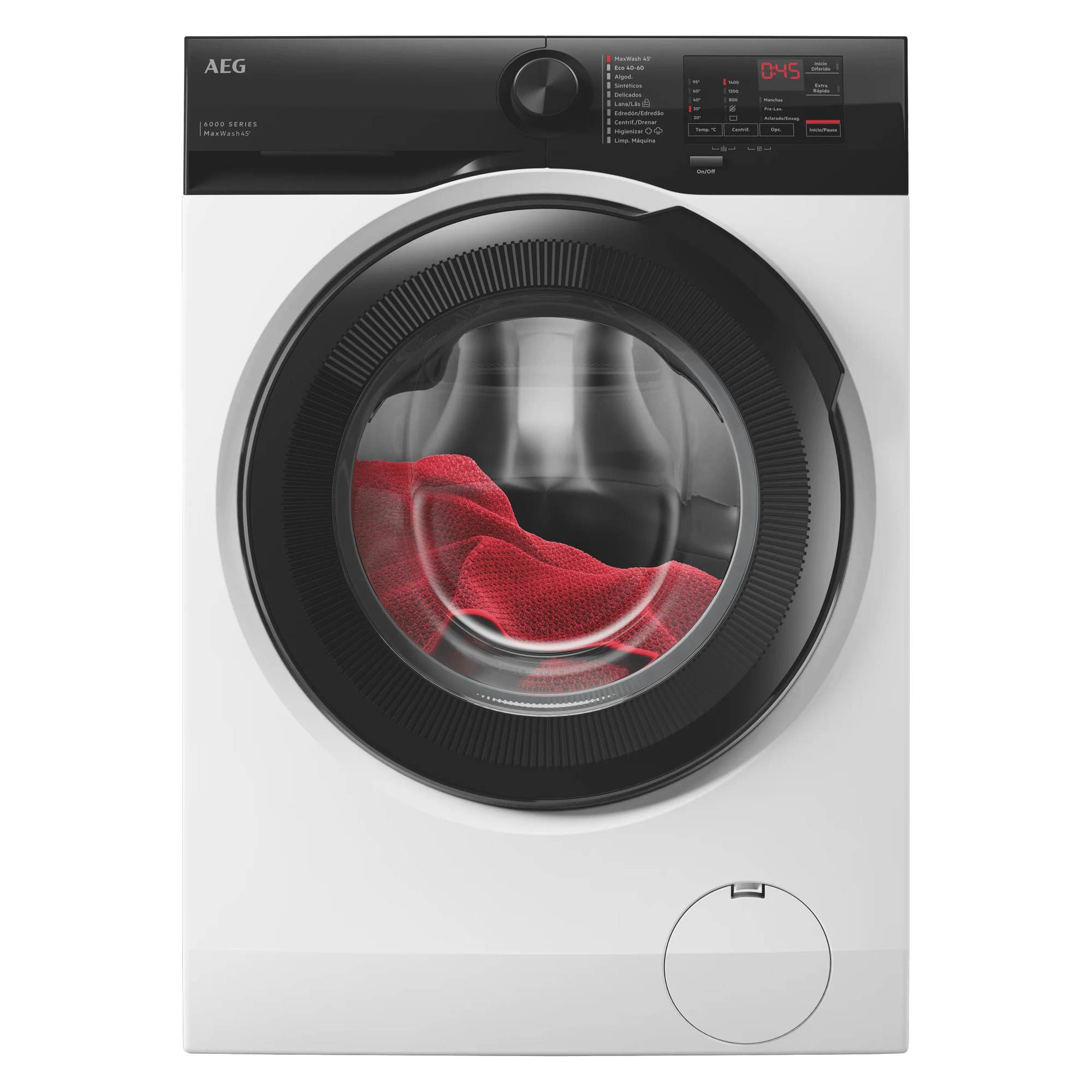 AEG Lavadora de libre instalación Serie 6000 ProSense® de 9.0 kg LFE6D94O4B