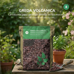 Greda volcánica Planeta Huerto 15 Litros